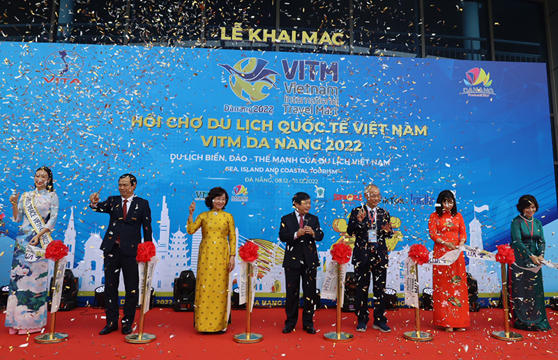 Khai mạc hội chợ VITM Đà Nẵng 2022.